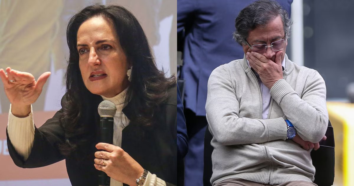 Gustavo Petro contestó a María Fernanda Cabal por mensaje en que habló del decreto de emergencia económica: “Que no le pongan impuestos a los ricos”