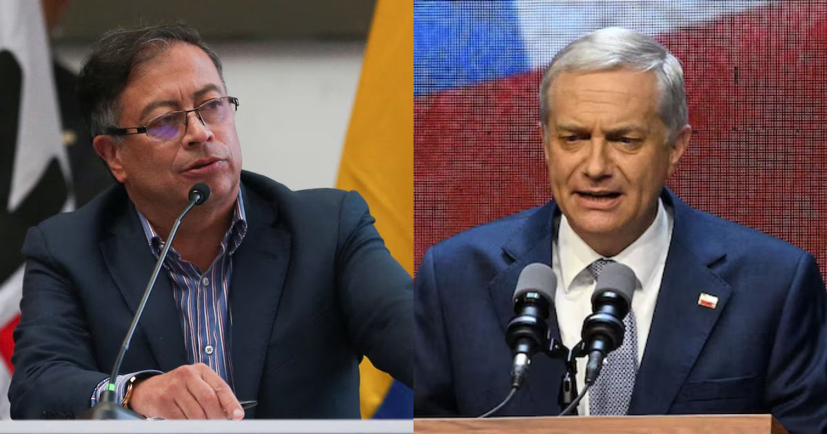 Gustavo Petro rechazó victoria de José Antonio Kast en Chile: “Jamás le daré la mano a un nazi”