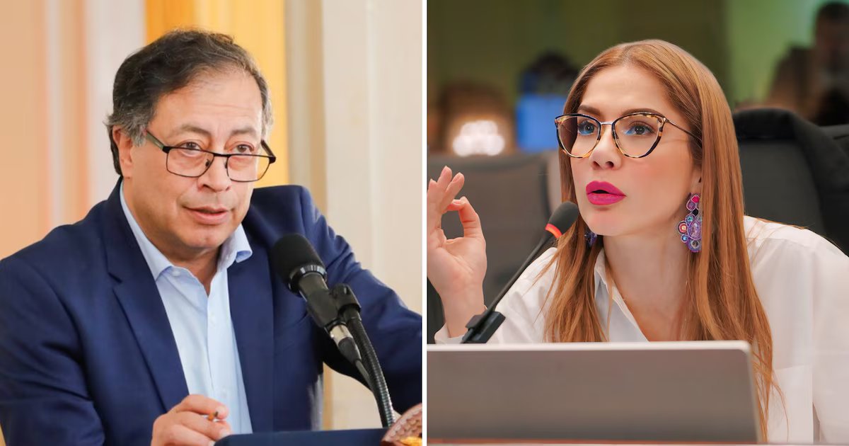 Gustavo Petro tilda de “mentirosa” a Cathy Juvinao y defiende avances del sistema de salud