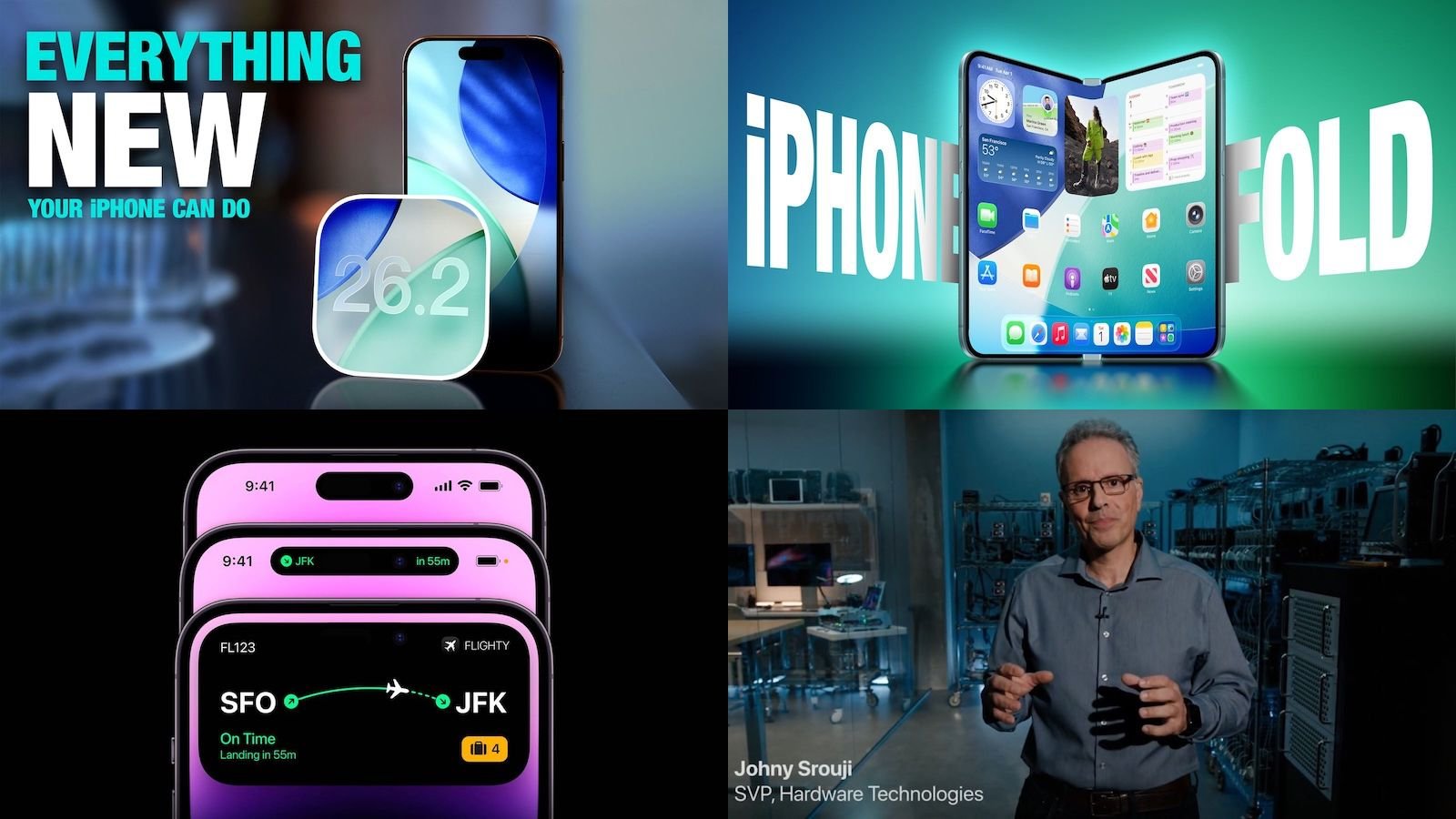 Historias destacadas: lanzamiento de iOS 26.2, rumores de iPhone 2026 y más
