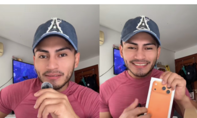 Influencer compró el iPhone 17 Pro Max por Temu y esto fue lo que recibió