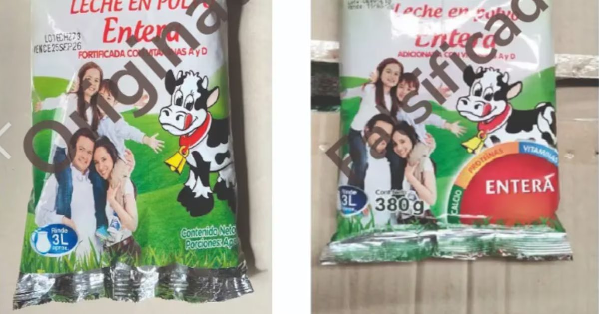 Invima emite alerta sanitaria por la comercialización ilegal de leche en polvo falsificada en Colombia