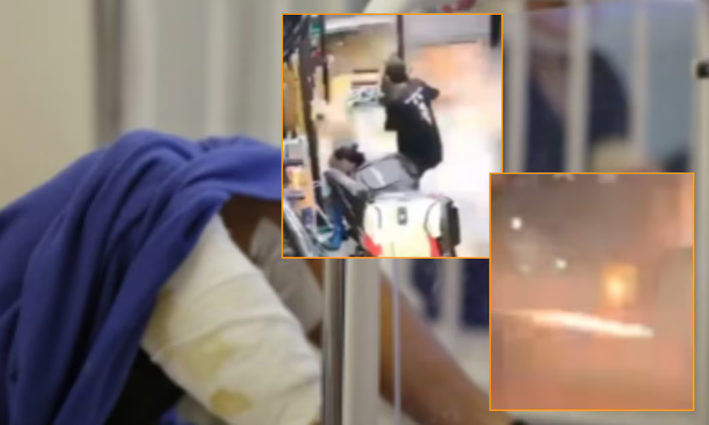 Juego con bengalas dejó una mujer herida en Remedios, Antioquia: la pirotecnia llegó hasta el local en el que estaba refugiada