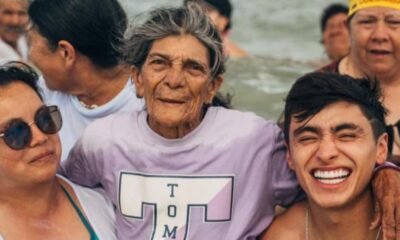 Julián Pinilla volvió a derretir las redes sociales: 50 abuelitos fueron los protagonistas de una historia que inspiró a miles en Navidad
