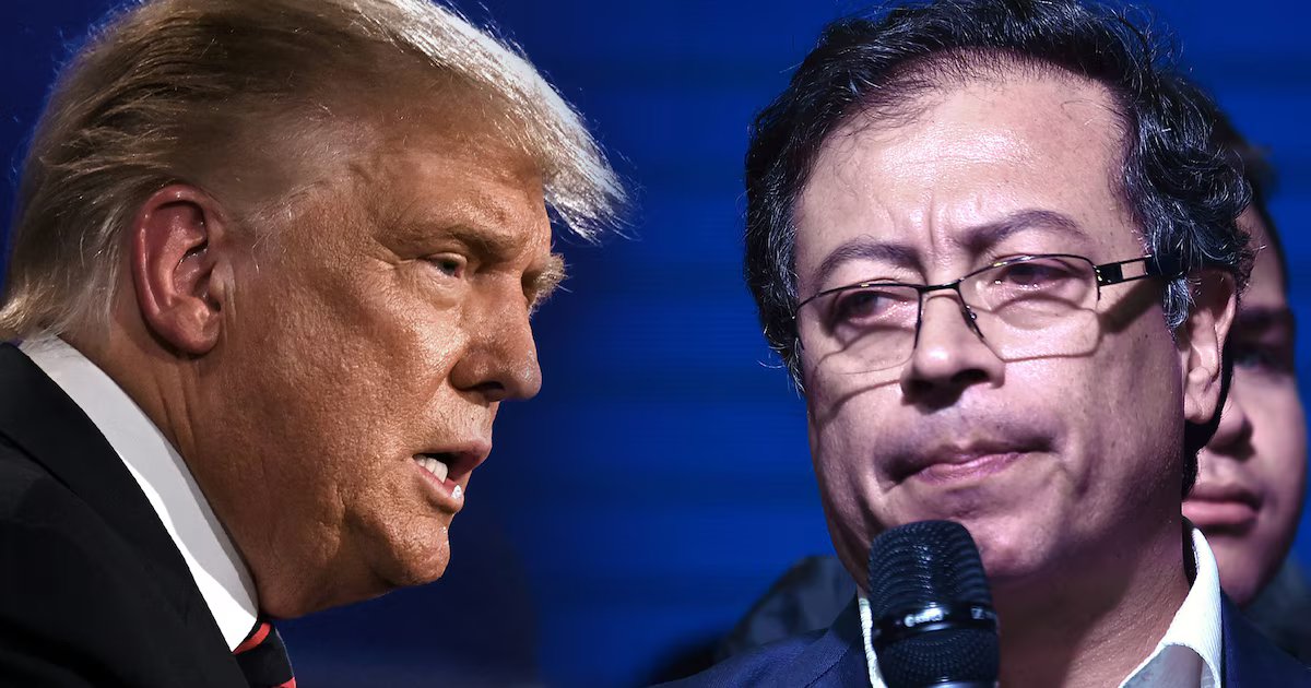 La dura respuesta de Petro por críticas sobre narcotráfico: “Trump es un hombre muy desinformado de Colombia”