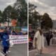 Manifestantes bloquean el norte de Bogotá generando congestión vial: así está la movilidad en el sector