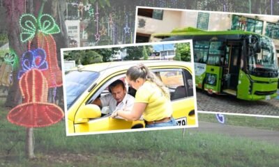 Nuevos horarios y rutas de TransMusical por alumbrado navideño en Ibagué; confirman cambios en tarifas de taxi para diciembre