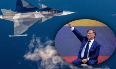 Petro sigue defendiendo la polémica compra de aviones Gripen de críticas por presuntas irregularidades: “Se entregó toda la documentación”