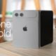 Práctica con una maqueta plegable de iPhone