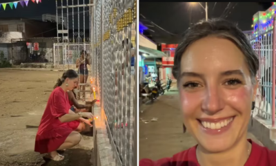 “Quiero vivir aquí”: la mujer italiana que abandonó su país para pasar una Navidad en Cartagena