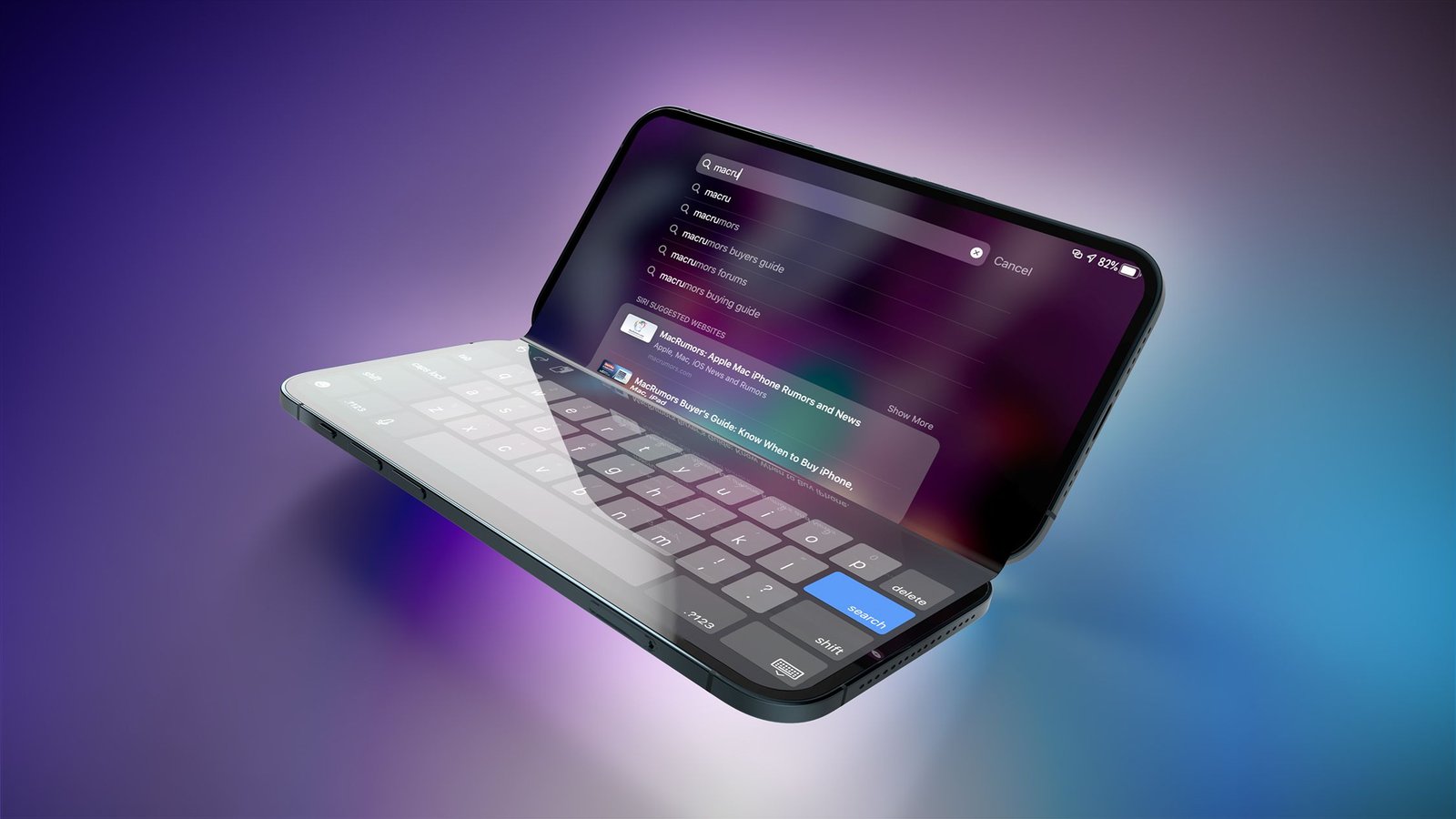 Samsung desarrolla 'Wide Fold' con un diseño similar al de un iPhone antes del lanzamiento de Apple en 2026