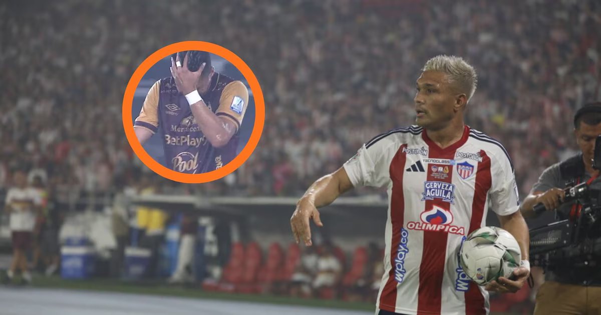 Sebastián Guzmán pide disculpas tras expulsión ante Junior y apoya remontada del Tolima: “Confío en mis compañeros”