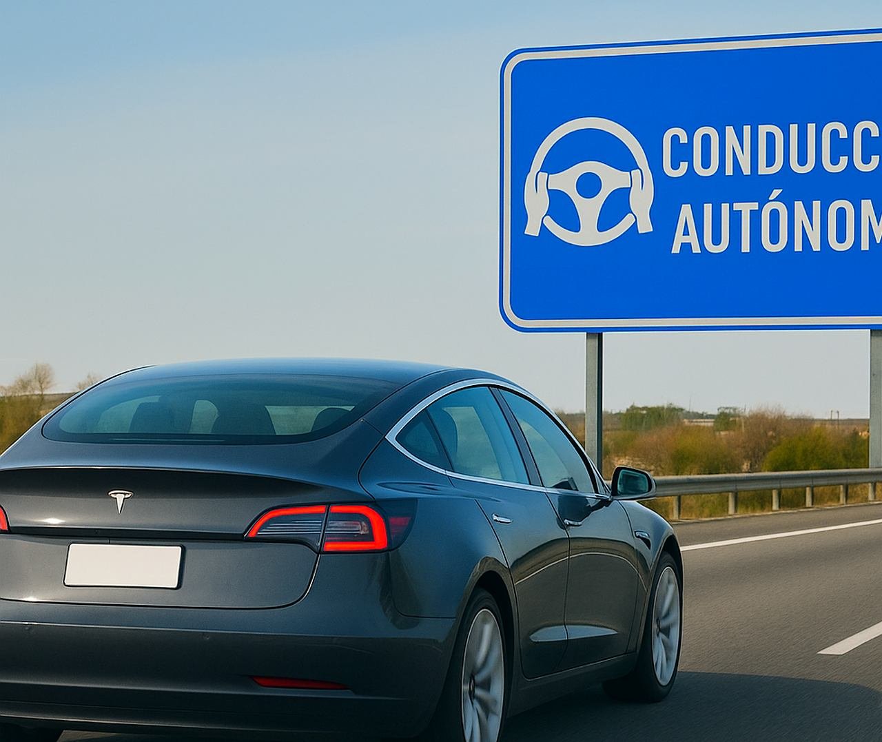 Tesla podrá probar la conducción autónoma en España