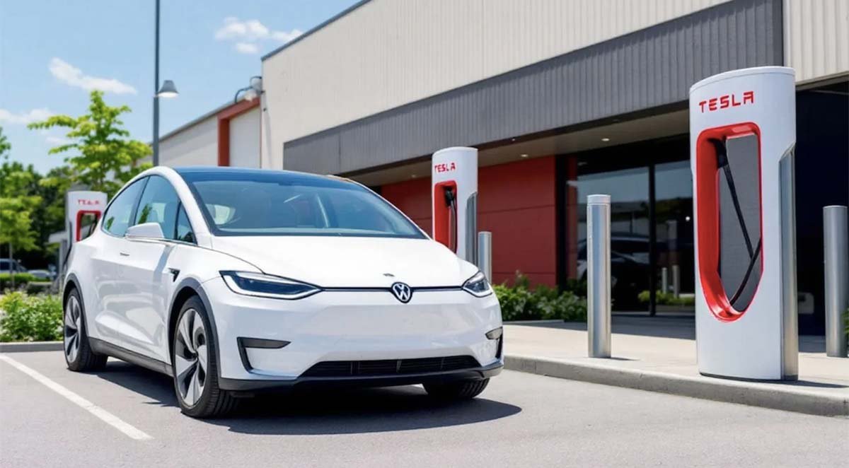 Tesla y Volkswagen