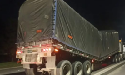 Tractomula partida en dos detiene caravana con explosivos; se activa protocolos de seguridad en el norte de Bogotá