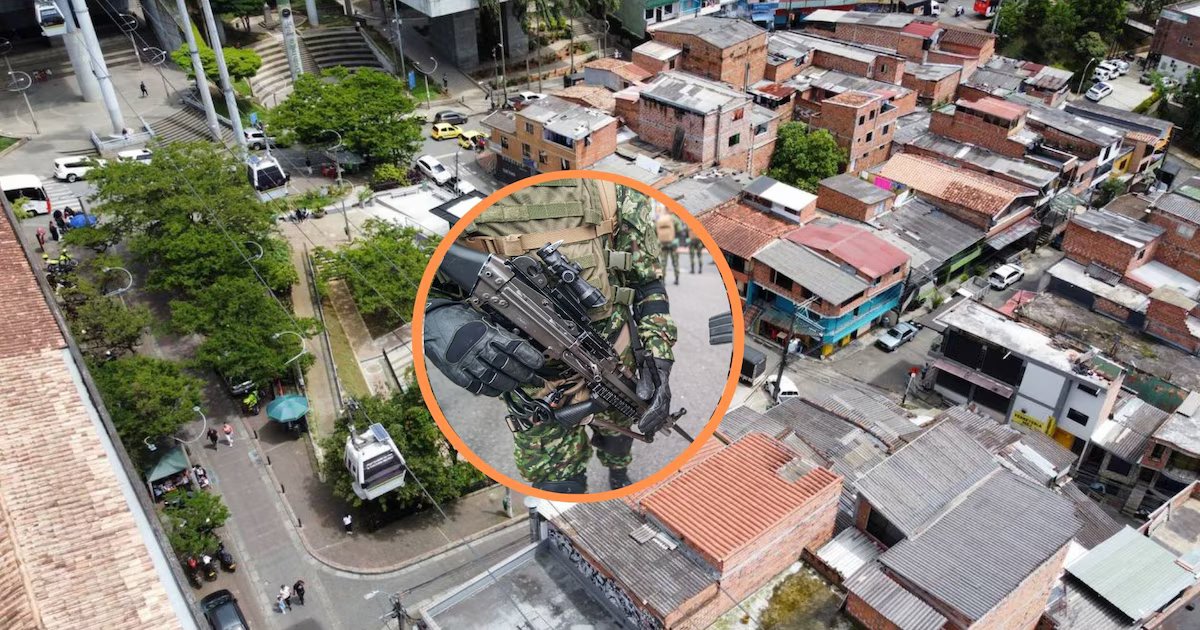 Un militar fue golpeado y torturado en medio de violento robo en Medellín: “Me quitaban la ropa y me daban guarapazos”