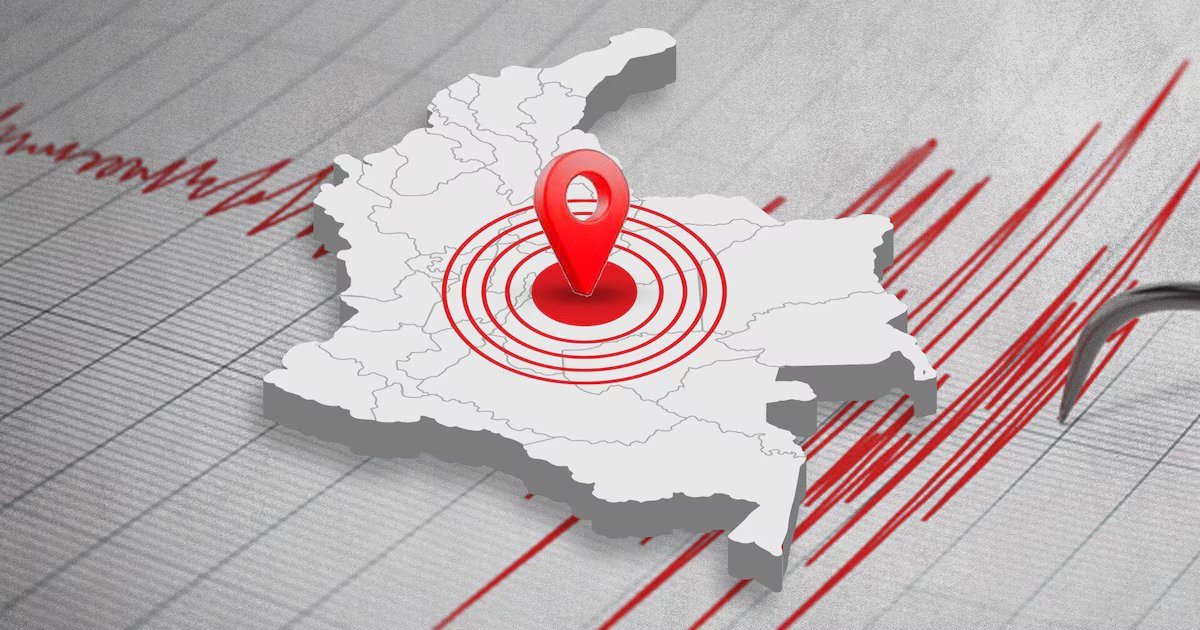 Un sismo de magnitud 5.8 sacudió varias regiones de Colombia