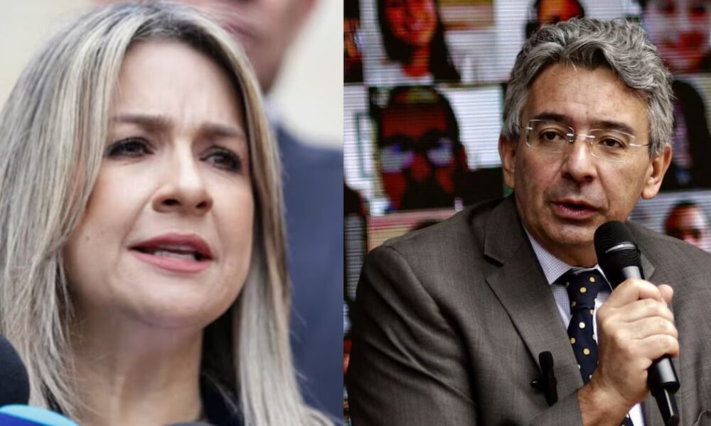 Vicky Dávila respondió a los cuestionamientos de Enrique Gómez por resultados de la encuesta Invamer: “Está igualito a Petro”