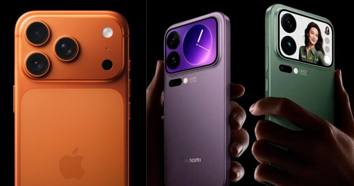 Xiaomi 17 Pro Max y iPhone 17 Pro Max, los dos móviles que serán tendencia en 2026