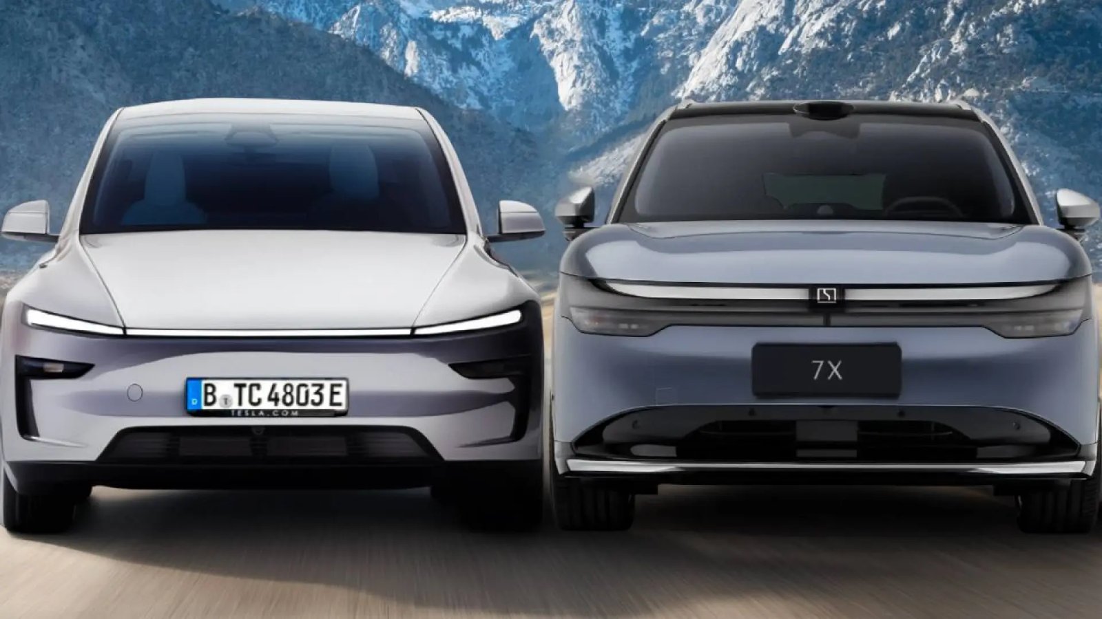Zeekr 7X o Tesla Model Y. ¿Qué coche eléctrico es mejor, el más venido en el mundo o el que nadie conoce?