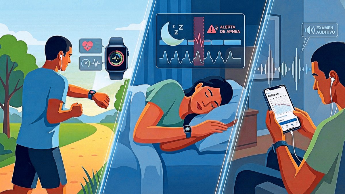 así funcionan los relojes y audífonos que miden su salud