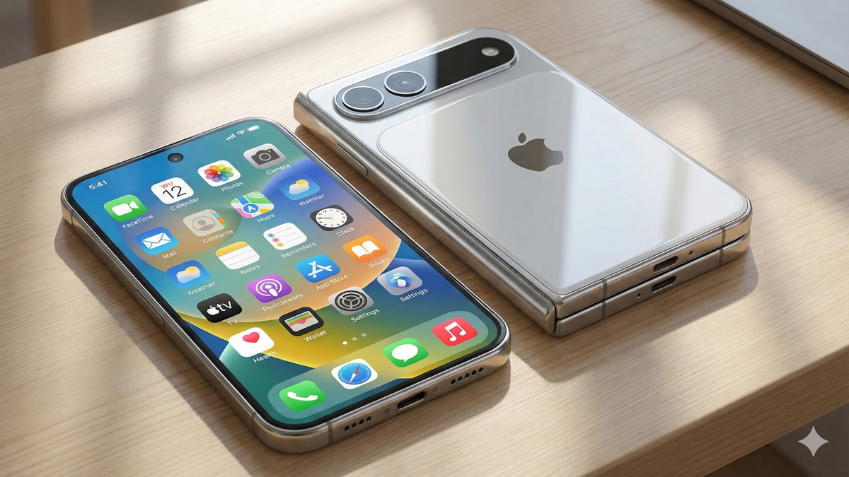 así será el nuevo teléfono plegable de iPhone
