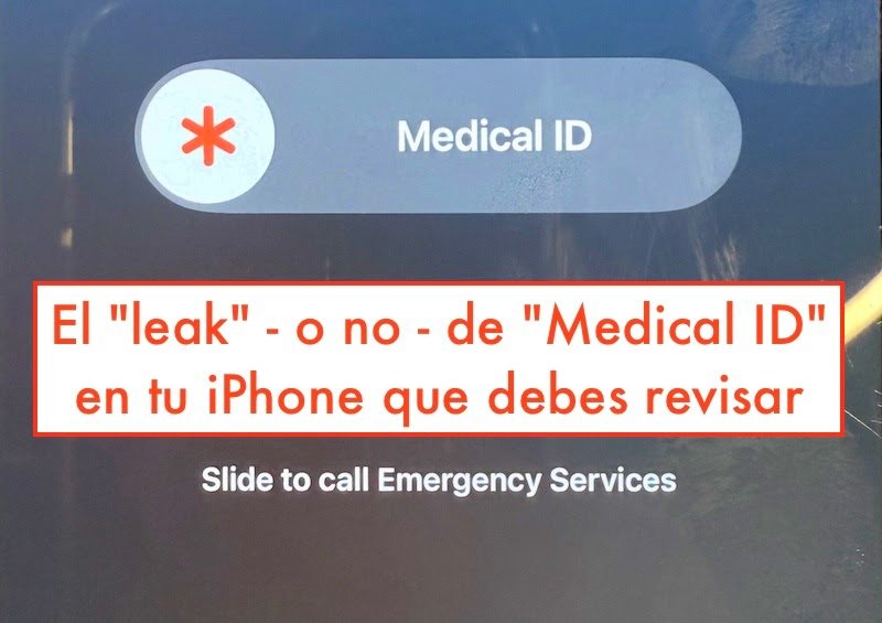 el "filtración" - o no - de "Identificación médica" en tu iPhone que debes revisar - Un ordenador en el lado del mal