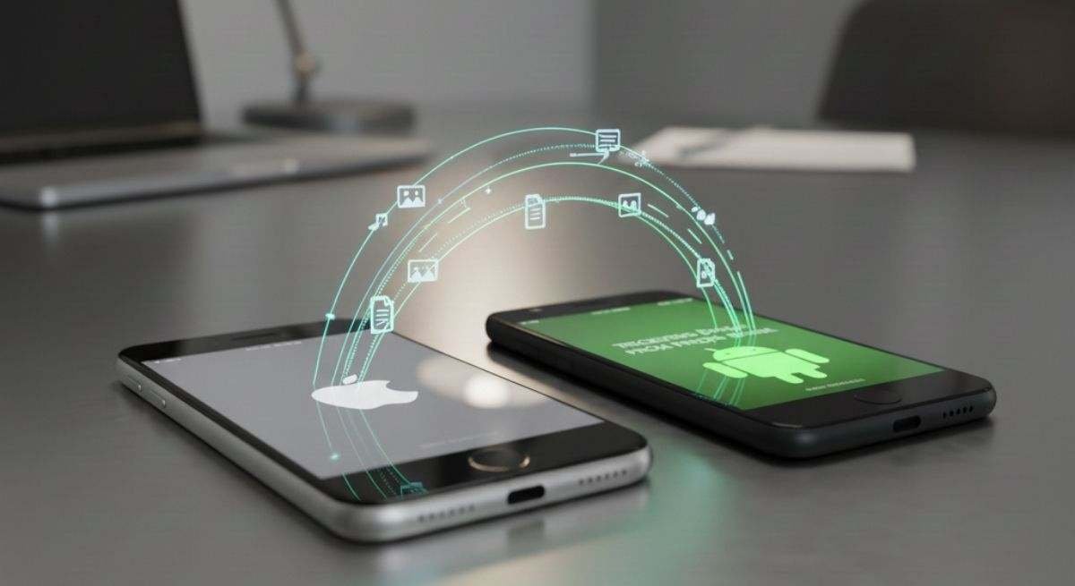 la solución que preparan Apple y Google para transferir datos sin error