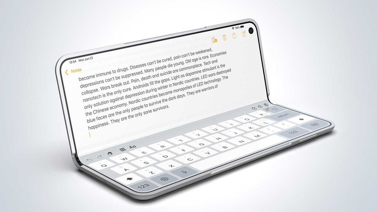 más similar a un iPad y lanzamiento en 2027
