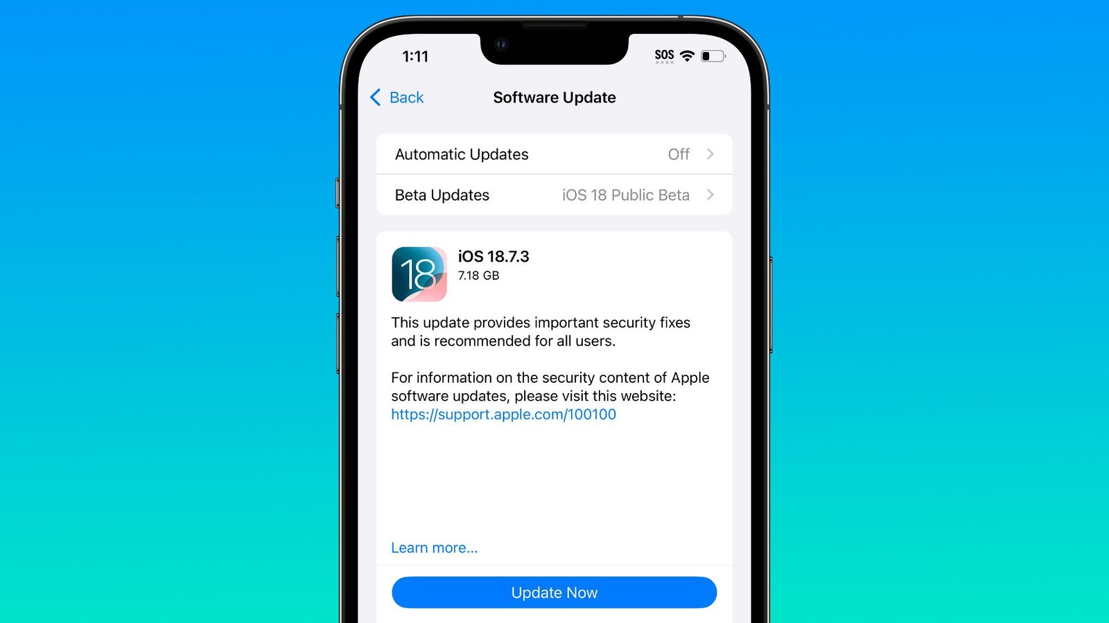 ¿No quieres actualizar a iOS 26? Aquí se explica cómo permanecer en iOS 18 (por ahora)