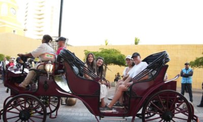 El 'bombardeo' de tutelas contra los coches eléctricos en el Centro Histórico de Cartagena, que ruedan gratis para locales y turistas fines de semana