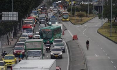 así avanza la movilidad en las principales salidas; reportan siniestro en calle 13