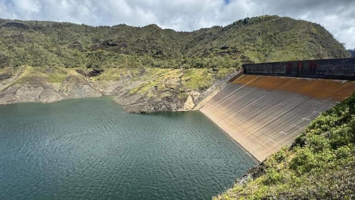 Embalses que surten a Bogotá de agua muestran tendencia descendente en el cierre del fin de año