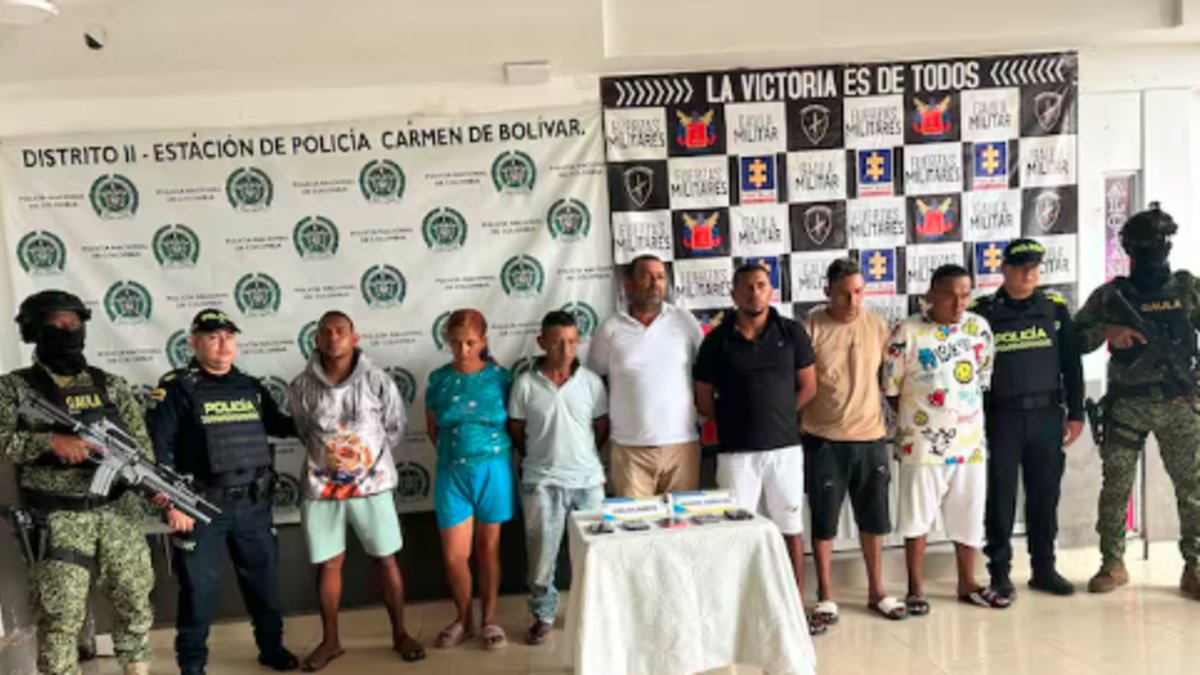 conformaban una red de extorsión y sicariato que afectaba a más de siete municipios