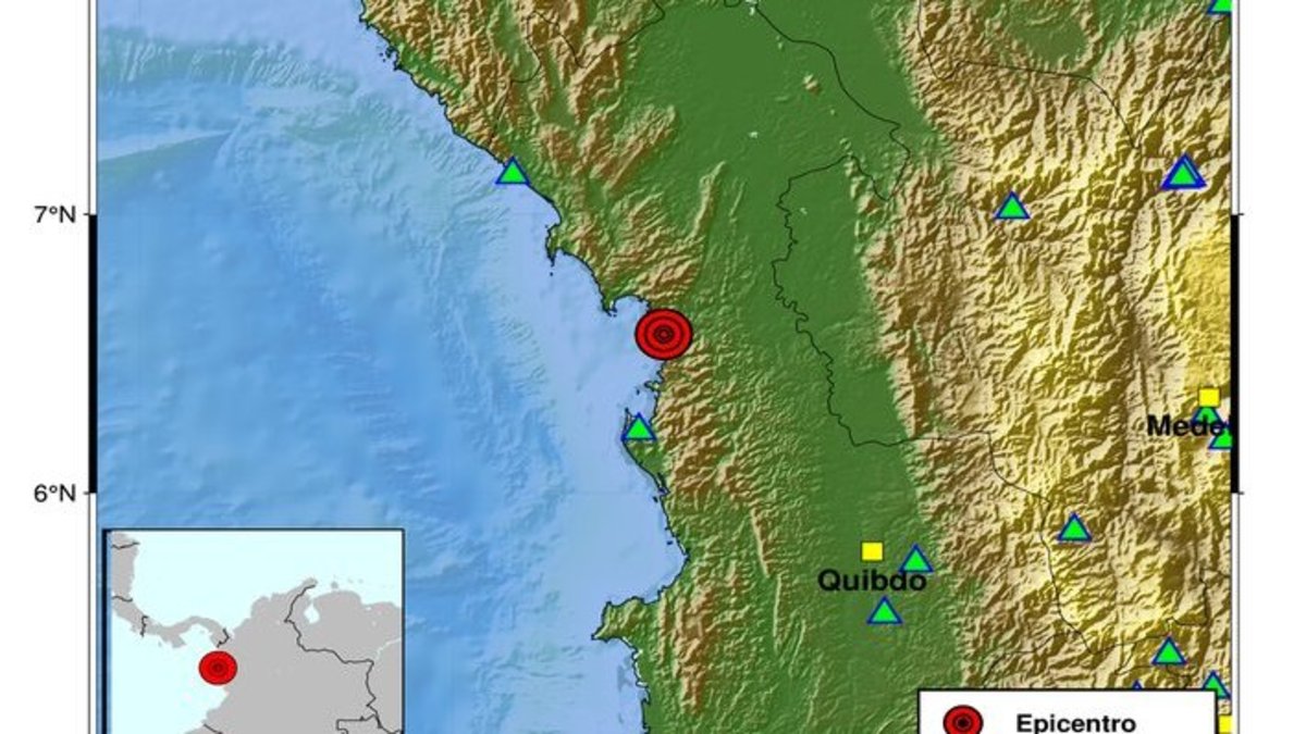 magnitud, profundidad y las zonas donde se sintió