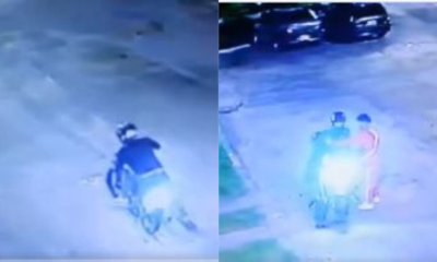 criminales se llevaron hasta los cascos