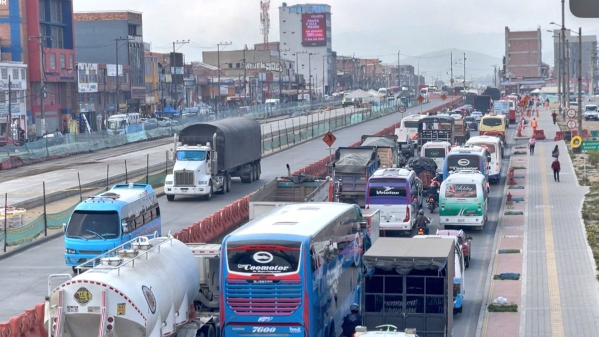 El plan de Soacha para evitar trancones en puentes festivos por obras de TransMilenio en la autopista Sur