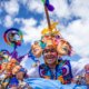 La danza y la música del 'Canto a la tierra' el desfile que recorrió la senda del carnaval en Pasto en medio de grandes emociones y admiraciones.