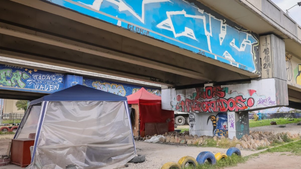 Bogotá transforma los bajos de los puentes