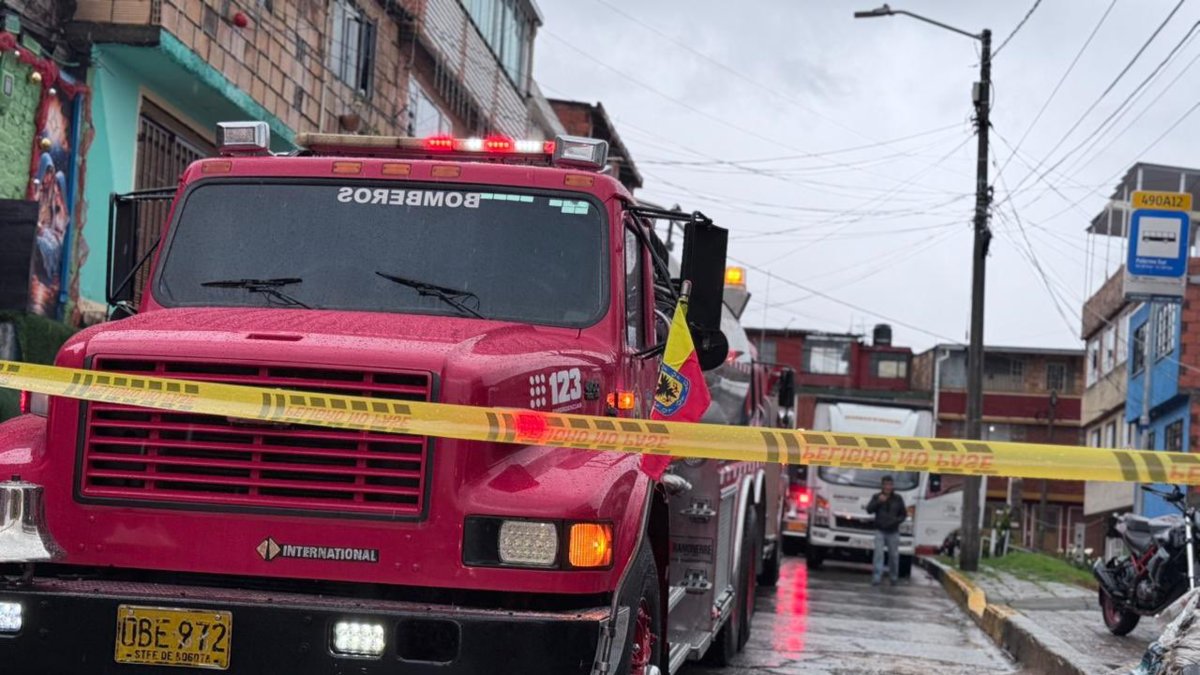 Reportan fuerte explosión dentro de una vivienda en el sur de Bogotá que dejó dos personas muertas: estalló un cilindro; esto se sabe