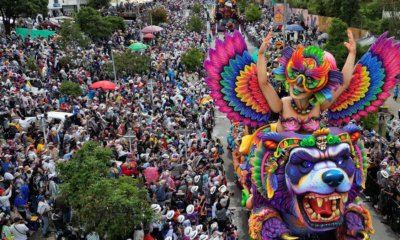 Pasto revivió mitos, leyendas y personajes en su poderoso Carnaval de Negros y Blancos