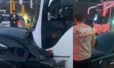 Grave accidente de tránsito en salida de Bogotá: autobús chocó contra vehículo cerca al pico de la autopista Norte; se habría quedado sin frenos