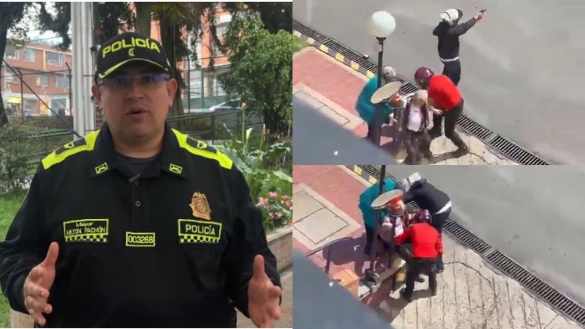 los persiguieron desde un banco y hubo disparos