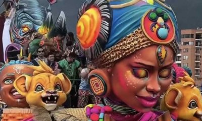 el agridulce balance de los creadores de carrozas en la tradicional festividad de Pasto