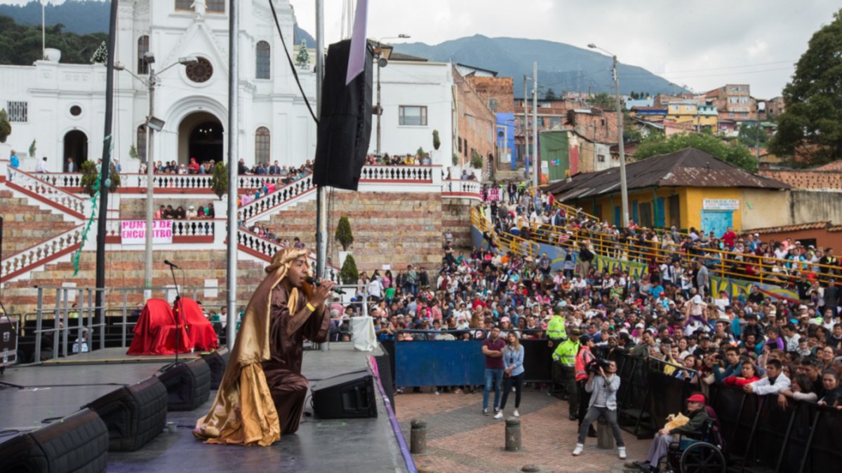 Cierres viales y desvíos en Bogotá por la fiesta de Reyes Magos en el barrio Egipto