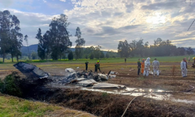 Reportan avióneta accidentada segundos después de despegar en ruta Paipa–Bogotá: alcalde confirme seis muertos