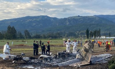en accidente de avióneta esta tarde en Paipa (Boyacá) muere el cantante Yeison Jiménez y sus músicos