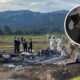Las escenas del accidente de la avióneta de Yeison Jiménez qu