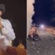 su último concierto de la madrugada del sábado en el municipio de Mála
