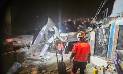 tres personas fueron rescatadas tras quedar atrapadas